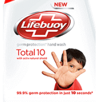 Lifebuoy Total 10 Germ Protection Hand Wash - Refill Pouch 185ml