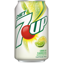 Diet 7 Up Soft Drink - Lemon Flavor, 2 ltr Bottle
