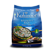 Kohinoor Super Silky Basmati Rice 1kg Pouch