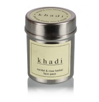 Khadi Sandal & Rose Face Pack SET OF 2 (100 gm)