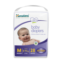Himalaya Baby Diapers Medium Size (28 Count)