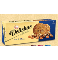 Sunfeast Delishus Nuts & Raisins - 150gm Carton