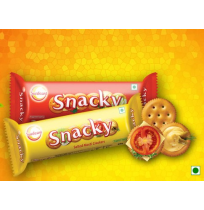 Sunfeast Snacky - Chilli Twist Crackers 80gm Pouch